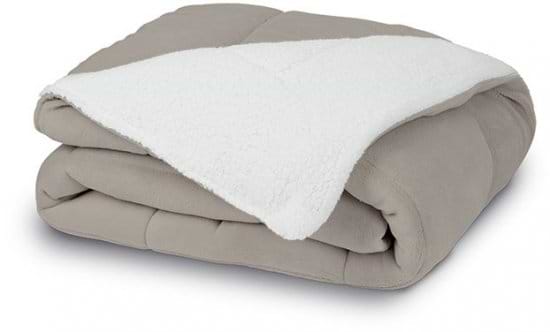 שמיכת חורף זוגית מפנקת סנואו Snow BLANKET בז