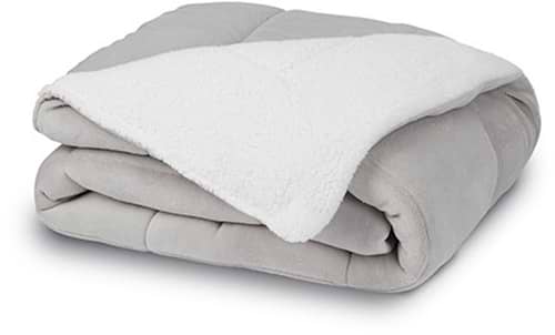 שמיכת חורף זוגית מפנקת סנואו Snow BLANKET בז'