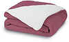 שמיכת חורף זוגית מפנקת סנואו Snow BLANKET ורוד