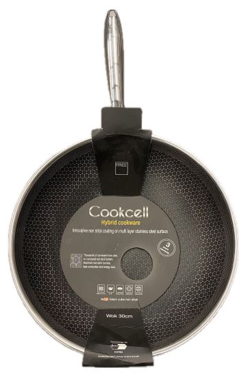 מחבת 30 ס"מ ווק COOKCELL