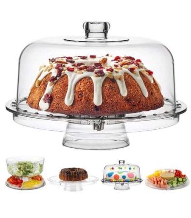 מעמד לעוגה אקרילי מולטי 31/16 ס"מ MULTI CAKE STAND