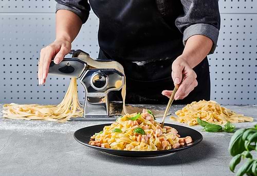  מכונת פסטה ביתית בצבע כסוף 15 ס