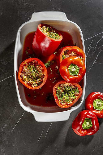 תבנית פיירקס מלבנית 2.9 ליטר OVEN TO TABLE קרם 