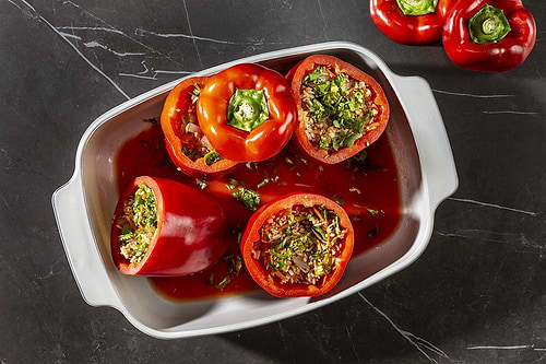 תבנית פיירקס מלבנית 2.9 ליטר OVEN TO TABLE קרם 