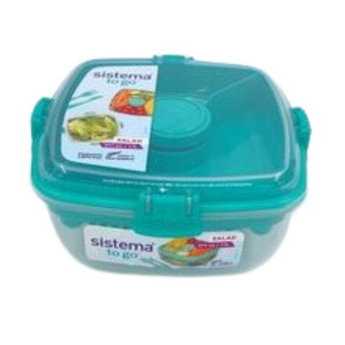 קופסת אוכל sistema טו גו - אחסון לסלט 1.1 ל' מנטה