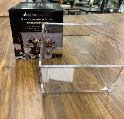 מעמד לקפסולות אקרילי 15.6/9.5/14.4 ס