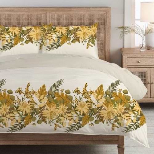 סט כותנה דגם שחף יחיד 90/200