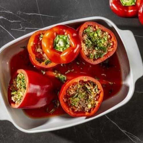 תבנית פיירקס מלבנית 2.9 ליטר OVEN TO TABLE קרם 