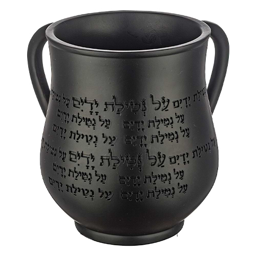 נטלה פולירייזין מהודרת גוון שחור עם כיתוב 
