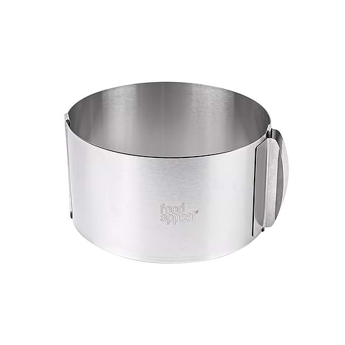 רינג אפייה נירוסטה מתכוונן Cook joy 30X8.5 ס