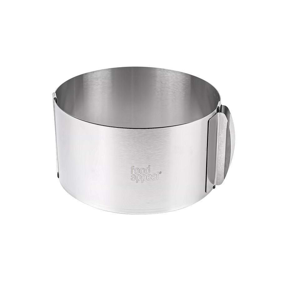 רינג אפייה נירוסטה מתכוונן Cook joy 30X8.5 ס"מ