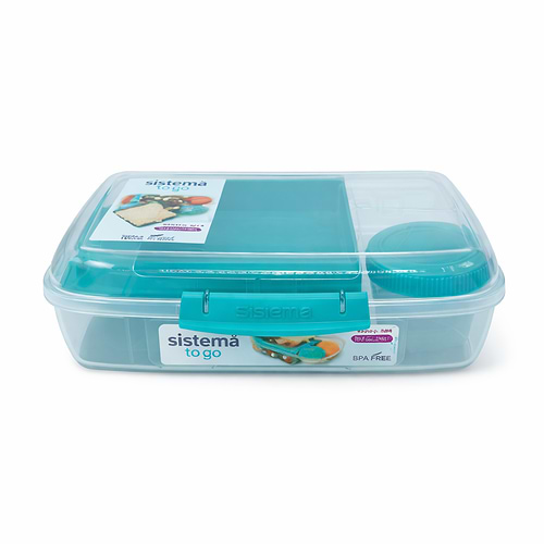 קופסת אוכל sistema טו גו - NEW אחסונית בנטו 1.76 ל' לארוחה ירוק