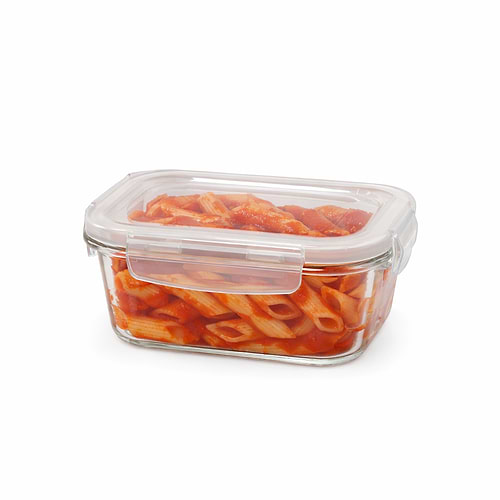 מיכל אחסון זכוכית 280 מ