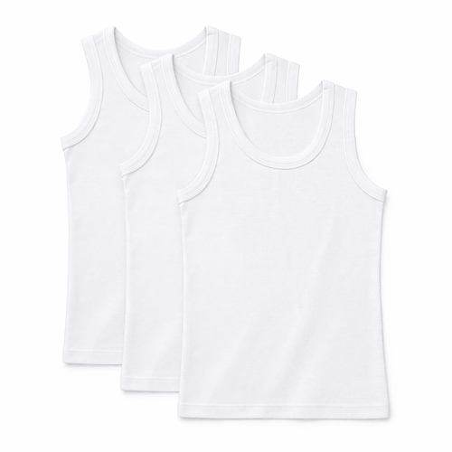 3 יח' גופיות לילדים 100% כותנה
