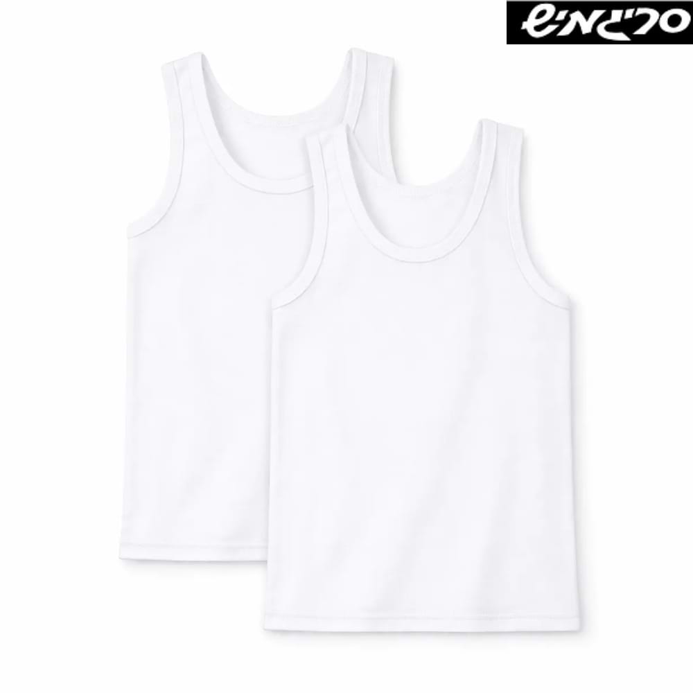 2 גופיות ילדות מדוגמות דגם 240 סריגמיש