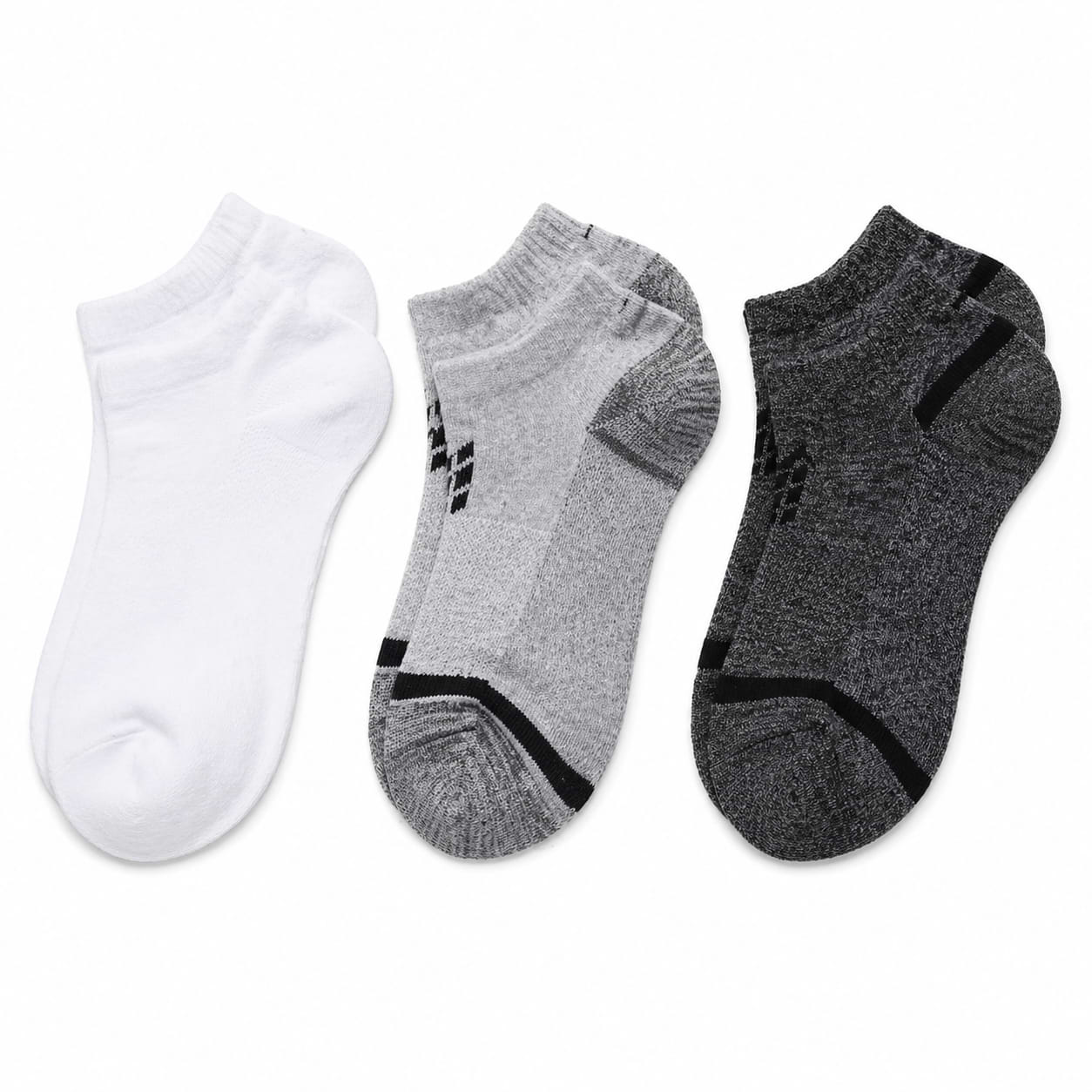 3 קרסוליות ספורט נמוכות מידה 36-41