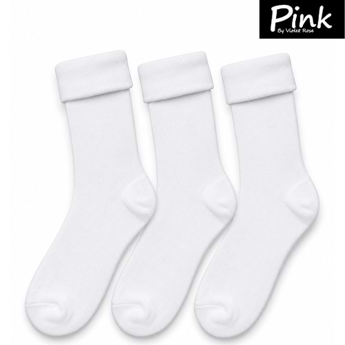 3 גרבי בריאות - מכפלת רכה במיוחד מידה 36-41 - לבן