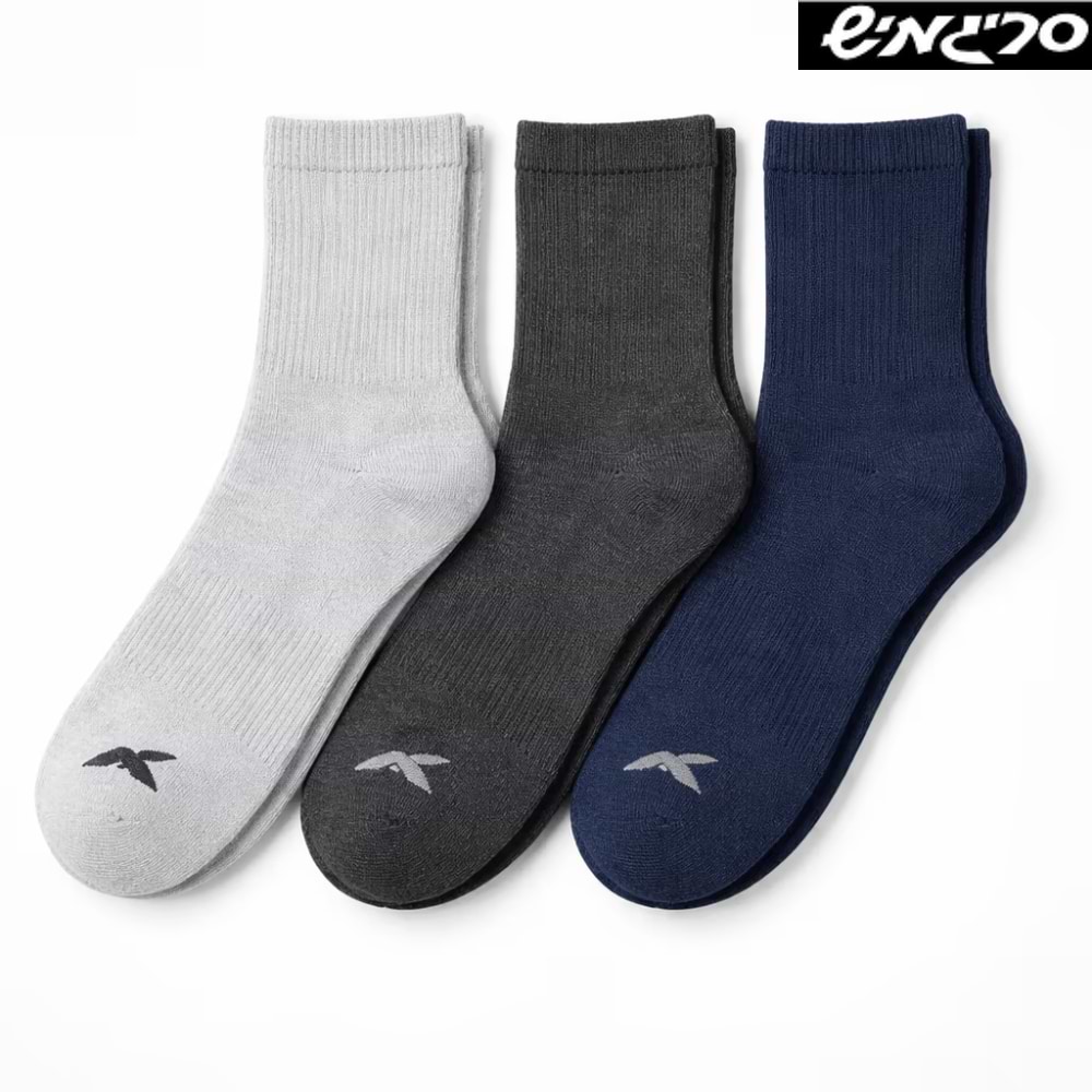3 זוגות גרבי גברים דגם 264340 סריגמיש