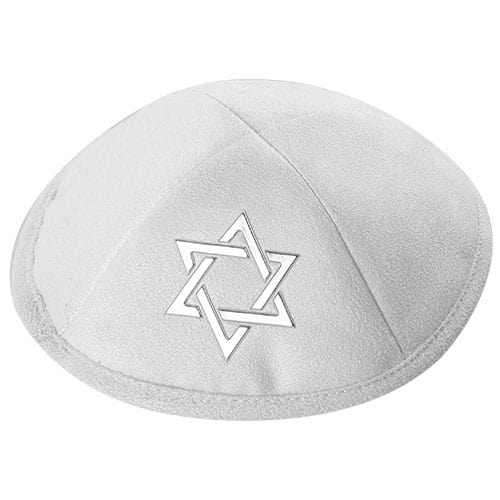 כיפה אולטרא סוויד לבן 19 ס