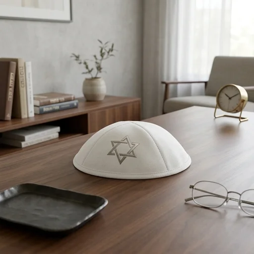 כיפה אולטרא סוויד לבן 19 ס