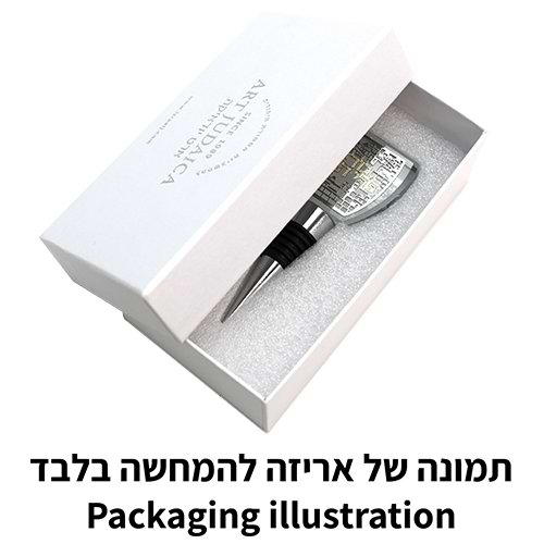 פקק ליין קריסטל עם פלקטה 