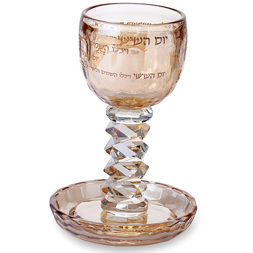 גביע קריסטל מהודר 16 ס
