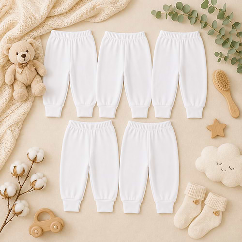 5 גטקעס לתינוק פלנל בייבי בייסיק
