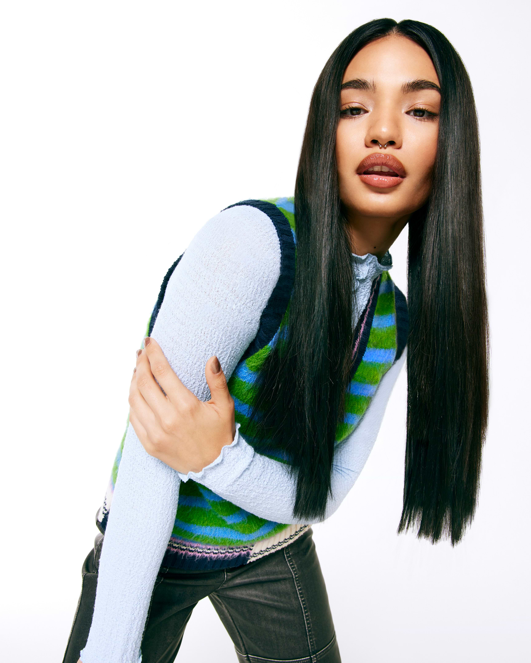 Vegan Clip-ins 50 cm 1