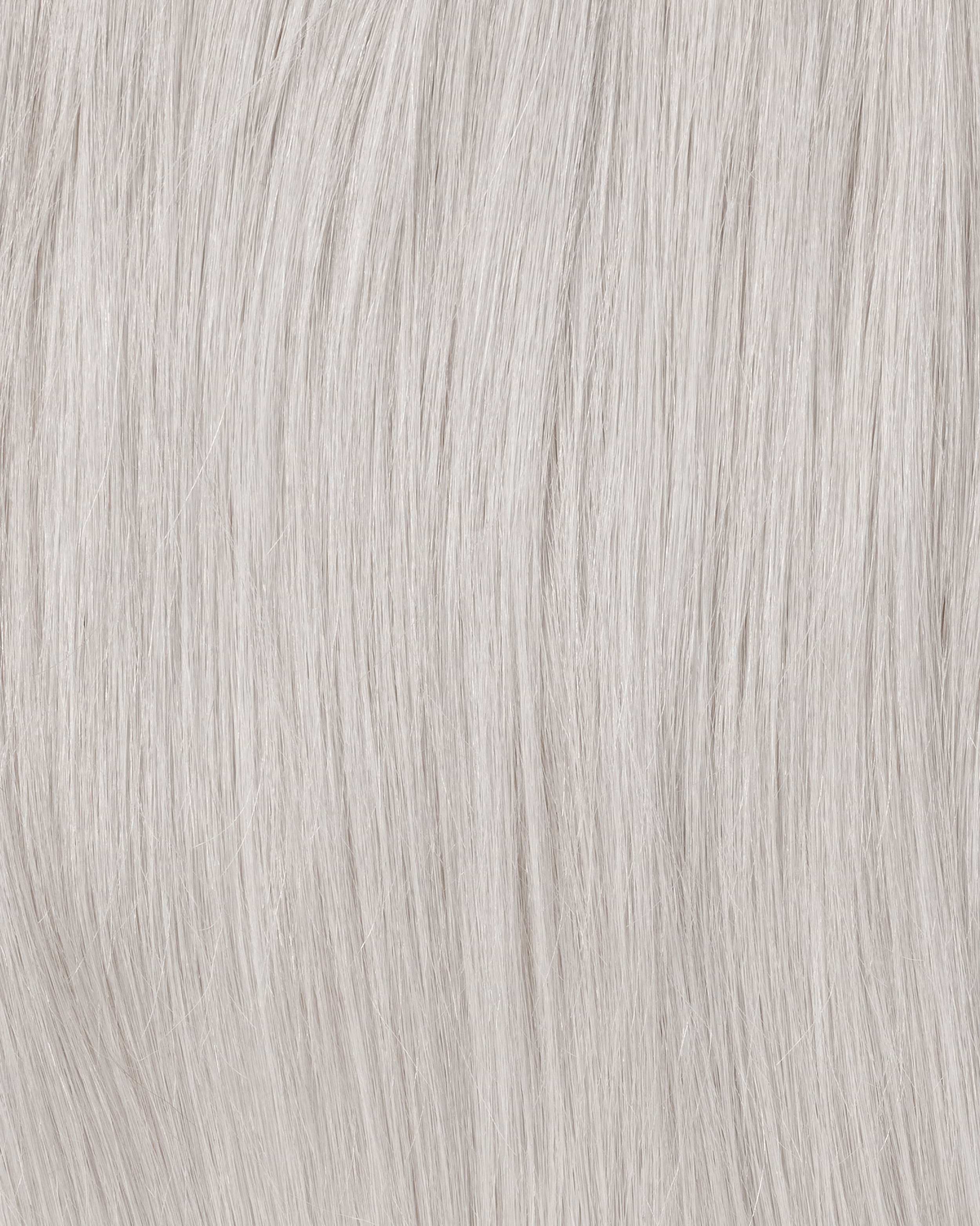 Occasion Tape Extensions 30 cm - Straight - Classic Tape 4 cm - 8 Pieces - Grey - Rapunzel of Sweden - Image 3