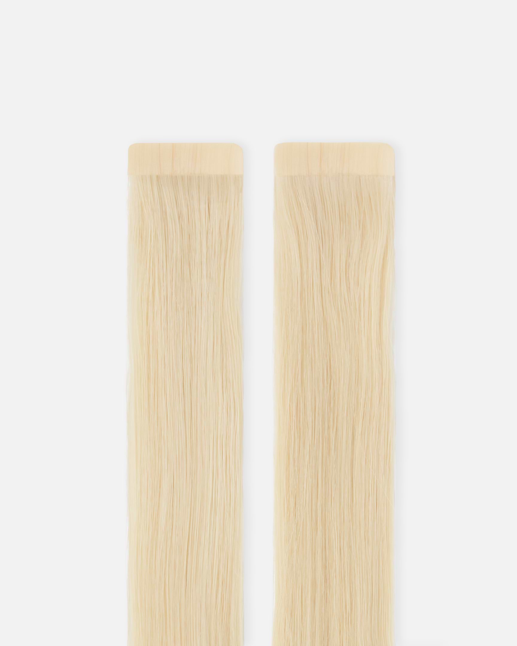 Premium Tape Extensions 40 cm - Straight - Classic Tape 4 cm - 8 Pieces - Honey Blonde - Rapunzel of Sweden - Image 4