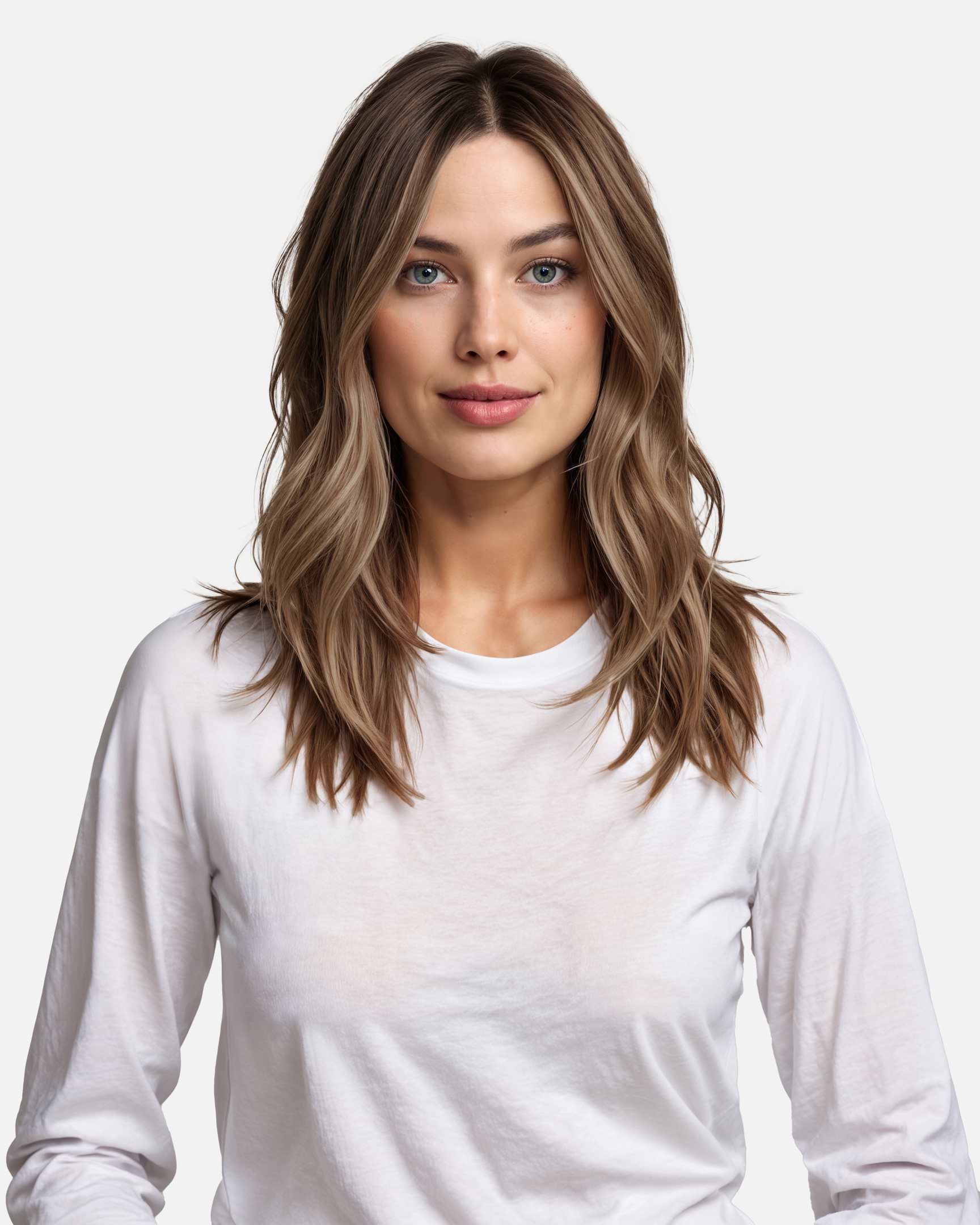 Premium Tape Extensions 40 cm - Straight - Classic Tape 4 cm - 8 Pieces - Brownish Blonde Balayage - Rapunzel of Sweden - Image 3