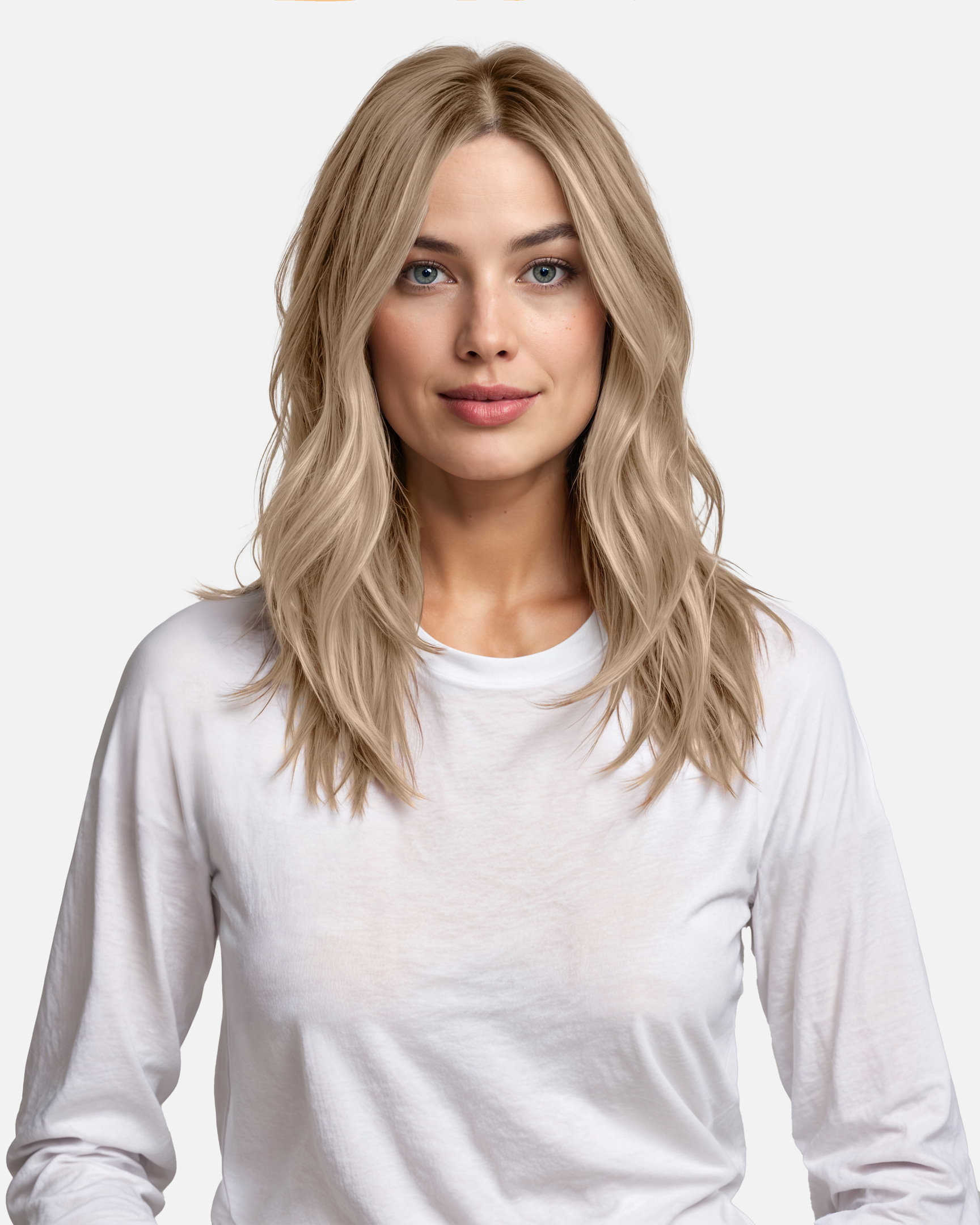 Premium Tape Extensions 30 cm - Straight - Mixed Tapes 3 cm - 8 Pieces - Cendre Ash - Rapunzel of Sweden - Image 3