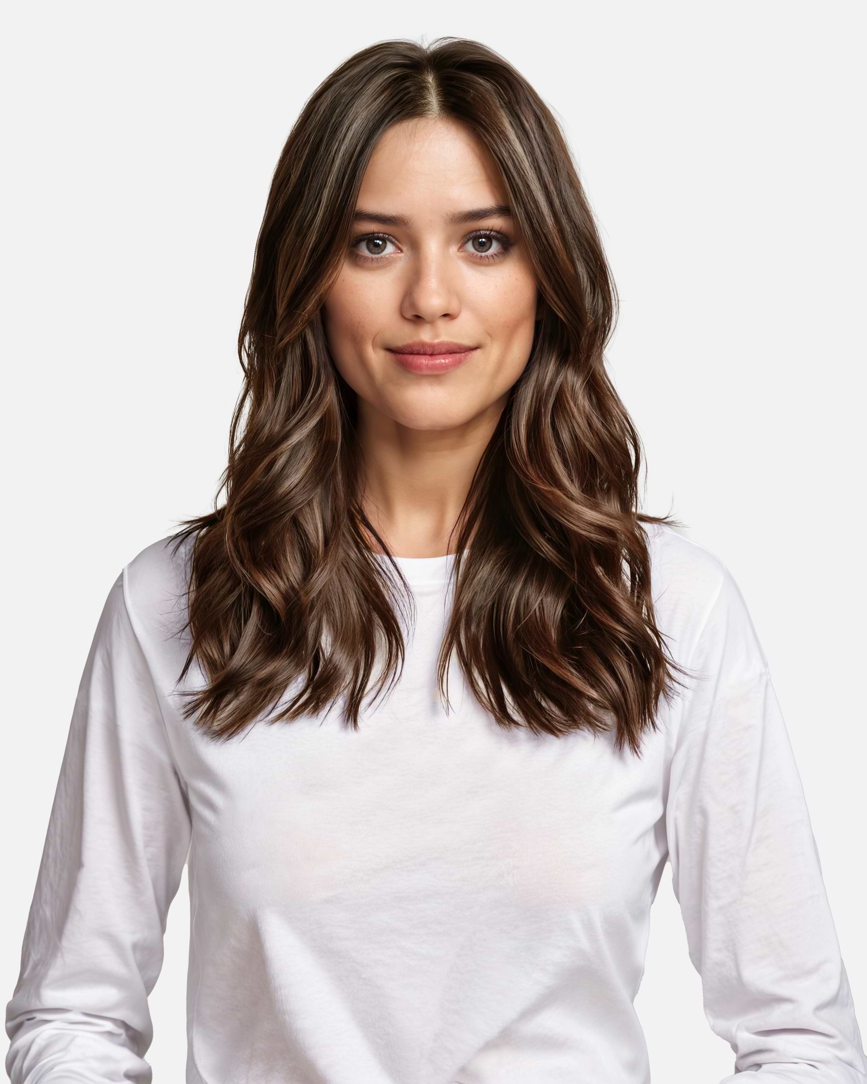 Premium Tape Extensions 30 cm - Straight - Mixed Tapes 3 cm - 8 Pieces - Chocolate Mix - Rapunzel of Sweden - Image 2