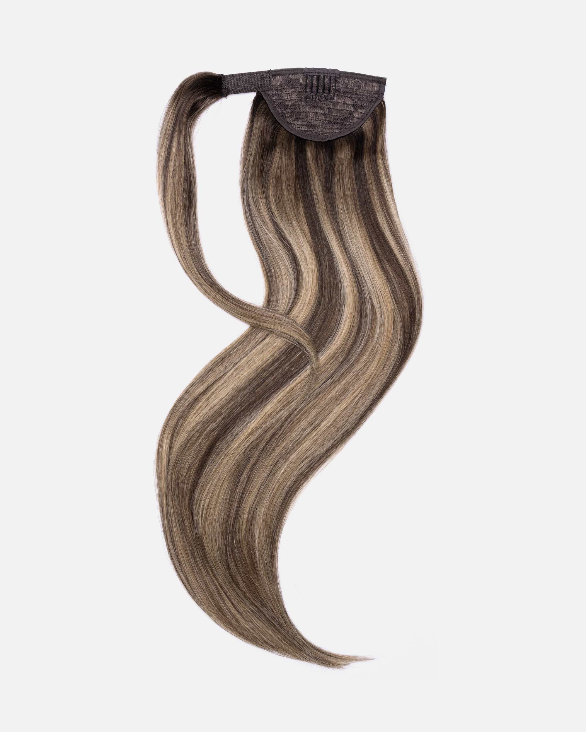 Ponytail 40 cm - Straight - Ponytail - Medium Volume - Hazelnut Caramel Balayage - Rapunzel of Sweden - Image 4