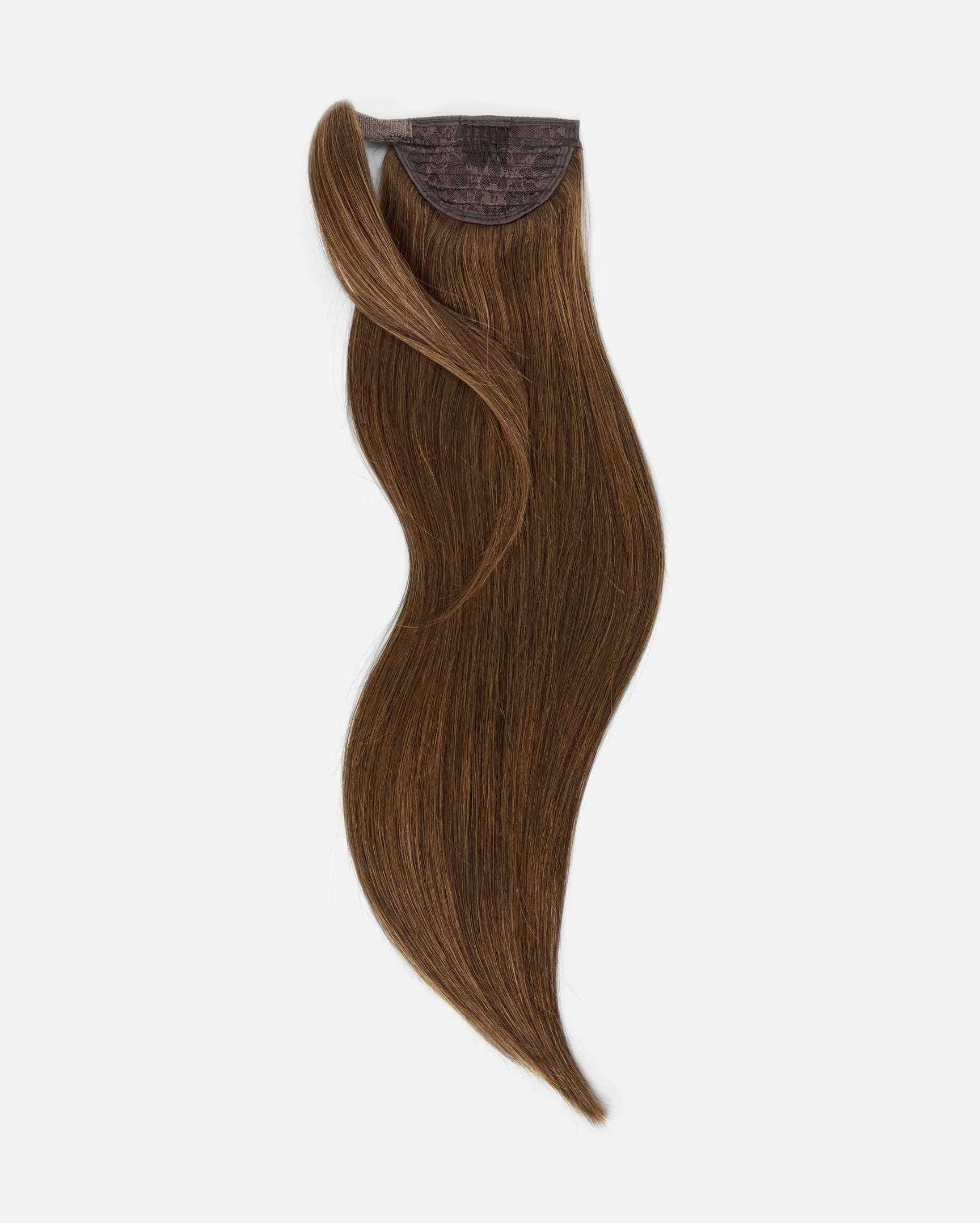 Ponytail 40 cm - Straight - Ponytail - Medium Volume - Dark Brown - Rapunzel of Sweden - Image 4
