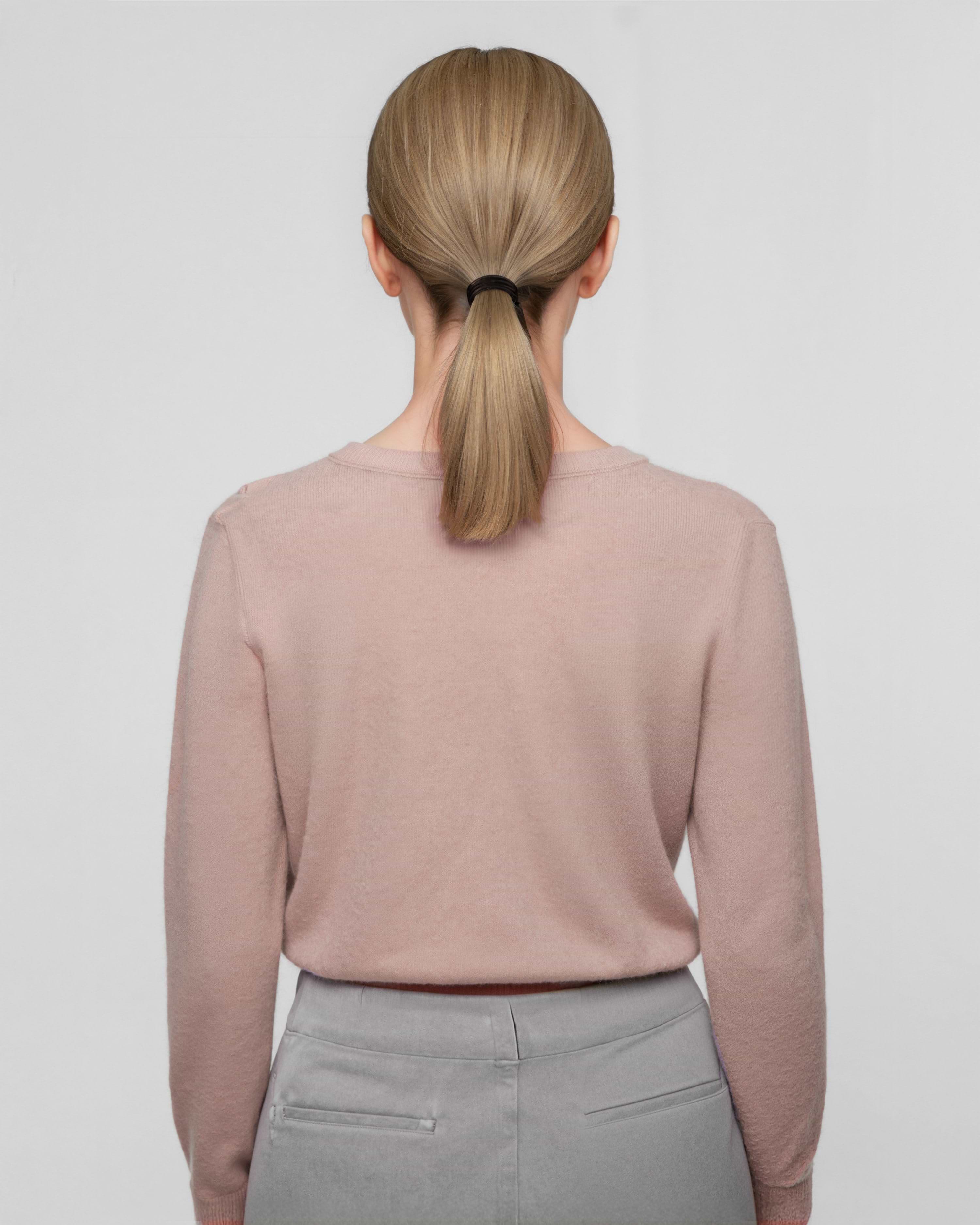 Ponytail 30 cm - Straight - Ponytail - Medium Volume - Brown Ash Blonde Balayage - Rapunzel of Sweden - Image 3
