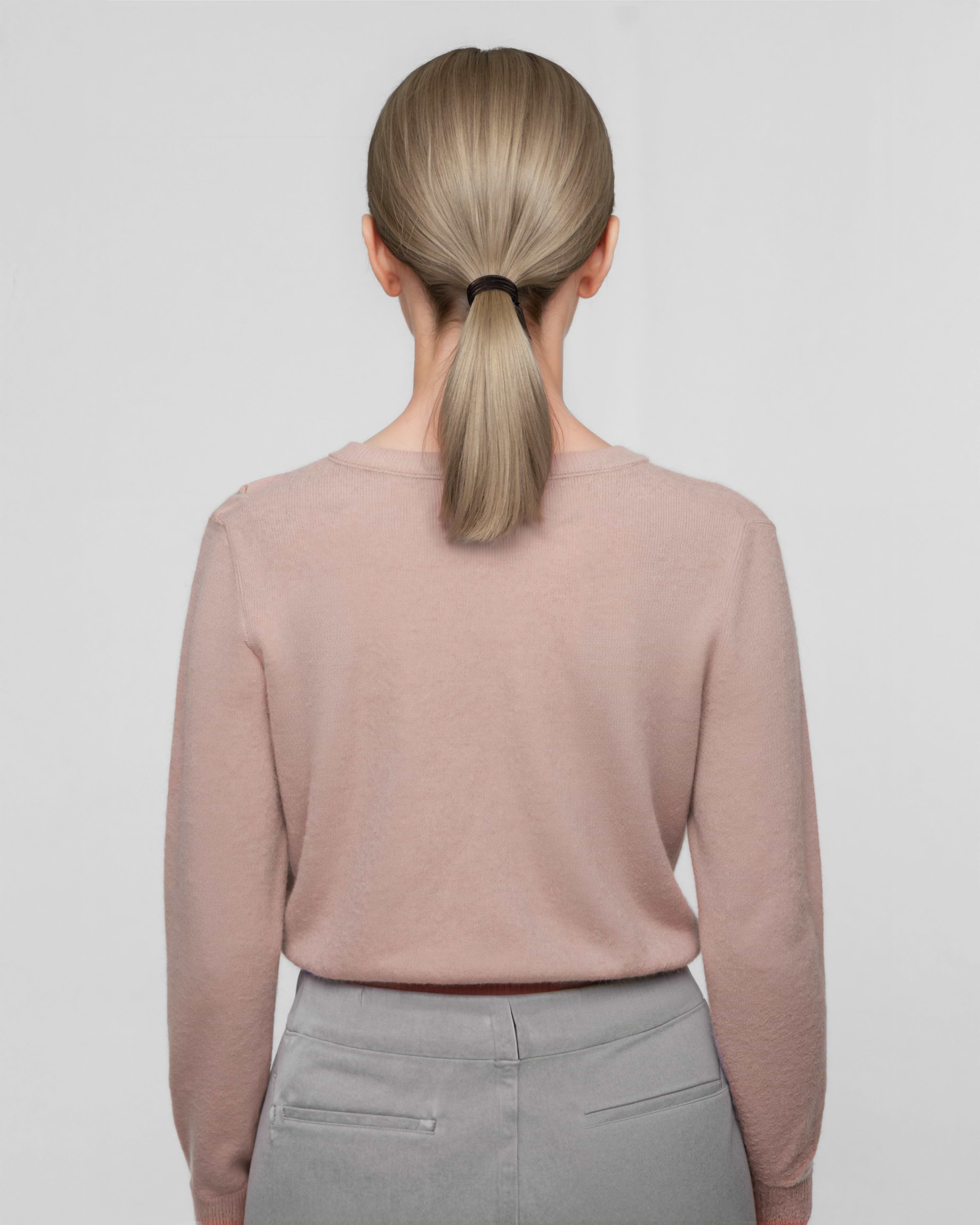 Ponytail 30 cm - Straight - Ponytail - Medium Volume - Dark Ashy Blonde Balayage - Rapunzel of Sweden - Image 3