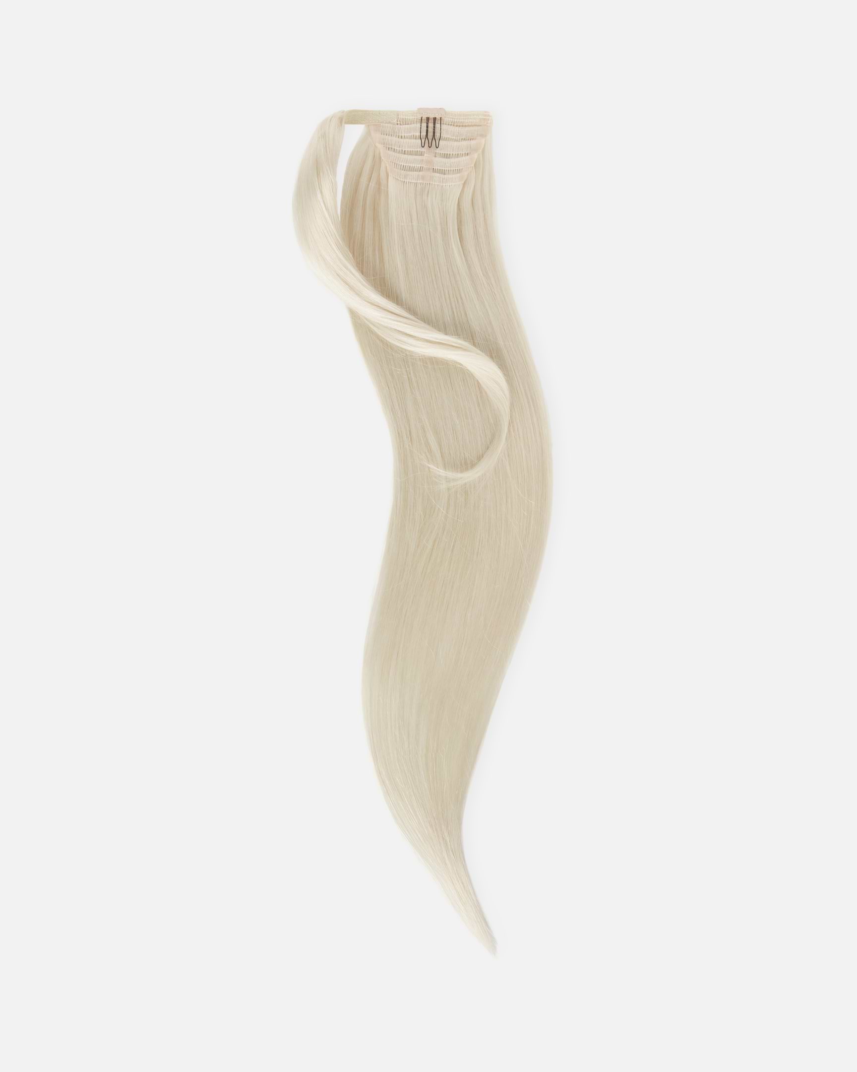 Ponytail 40 cm - Straight - Ponytail - Light Volume - Platinum Blonde - Rapunzel of Sweden - Image 4
