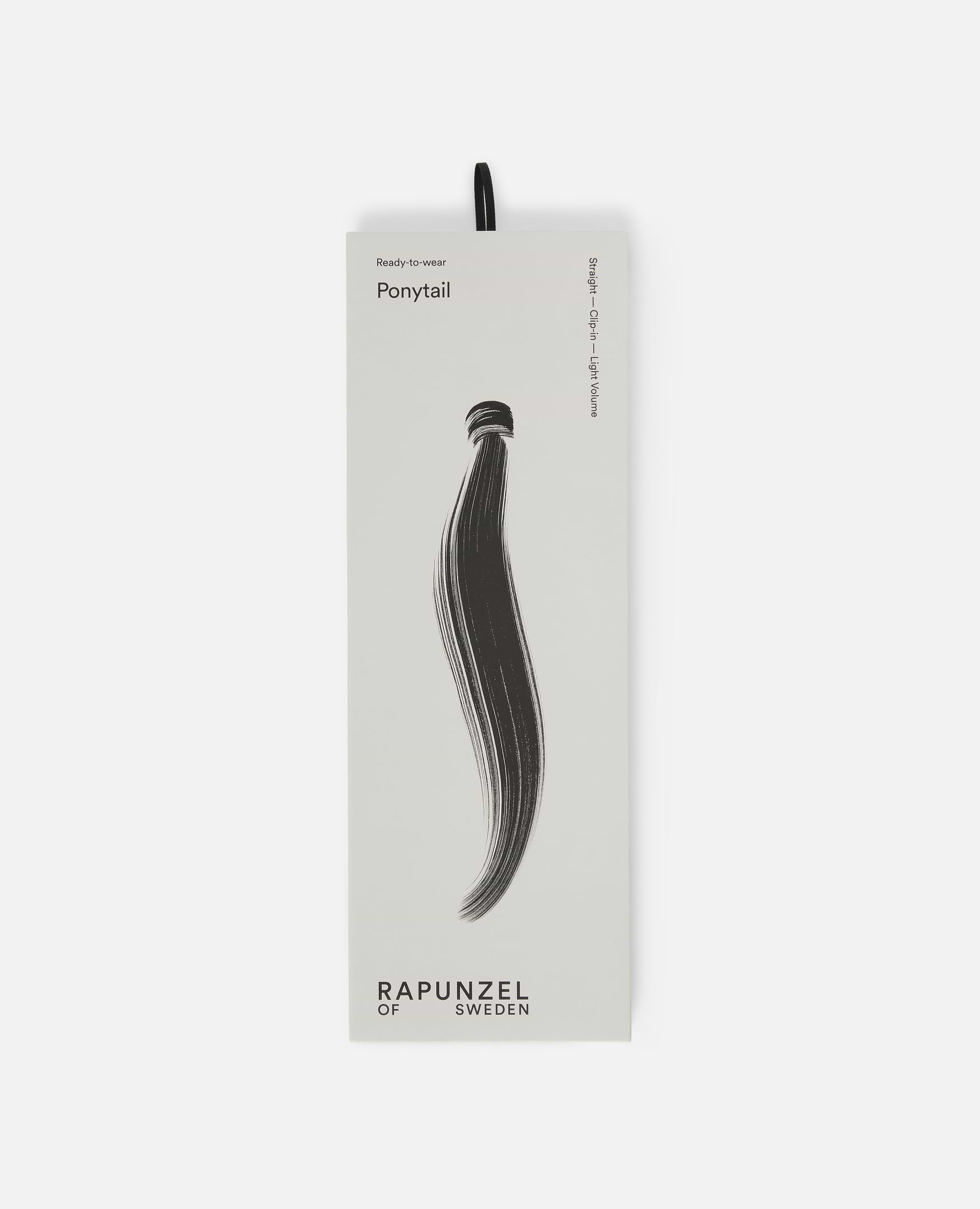 Ponytail 40 cm - Straight - Ponytail - Light Volume - Platinum Blonde - Rapunzel of Sweden - Image 7