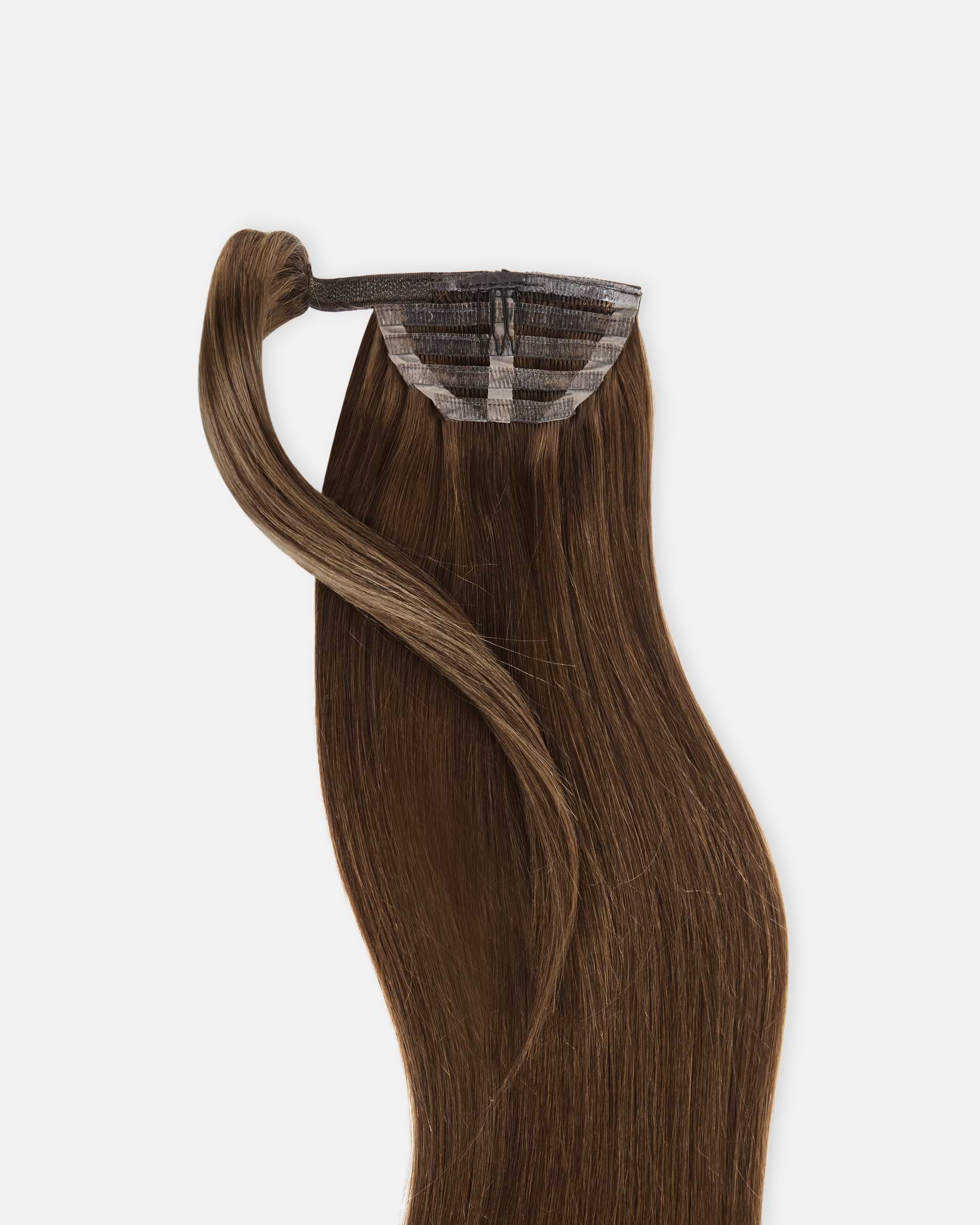Ponytail 50 cm - Straight - Ponytail - Light Volume - Brown - Rapunzel of Sweden - Image 5