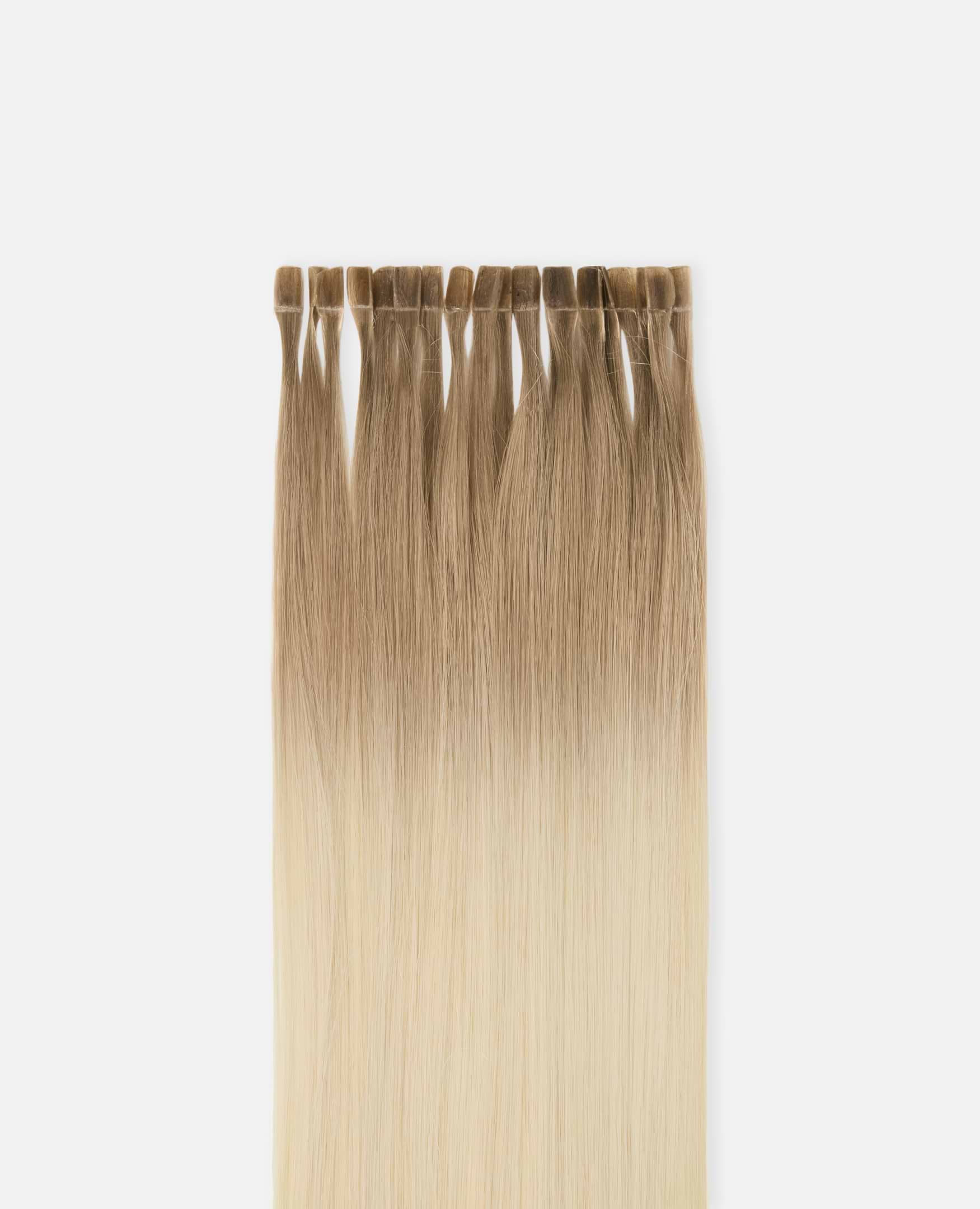 Premium Keratin Extensions 30 cm - Straight - U-tip - 20 Pieces - Cool Platinum Blonde Balayage - Rapunzel of Sweden - Image 2