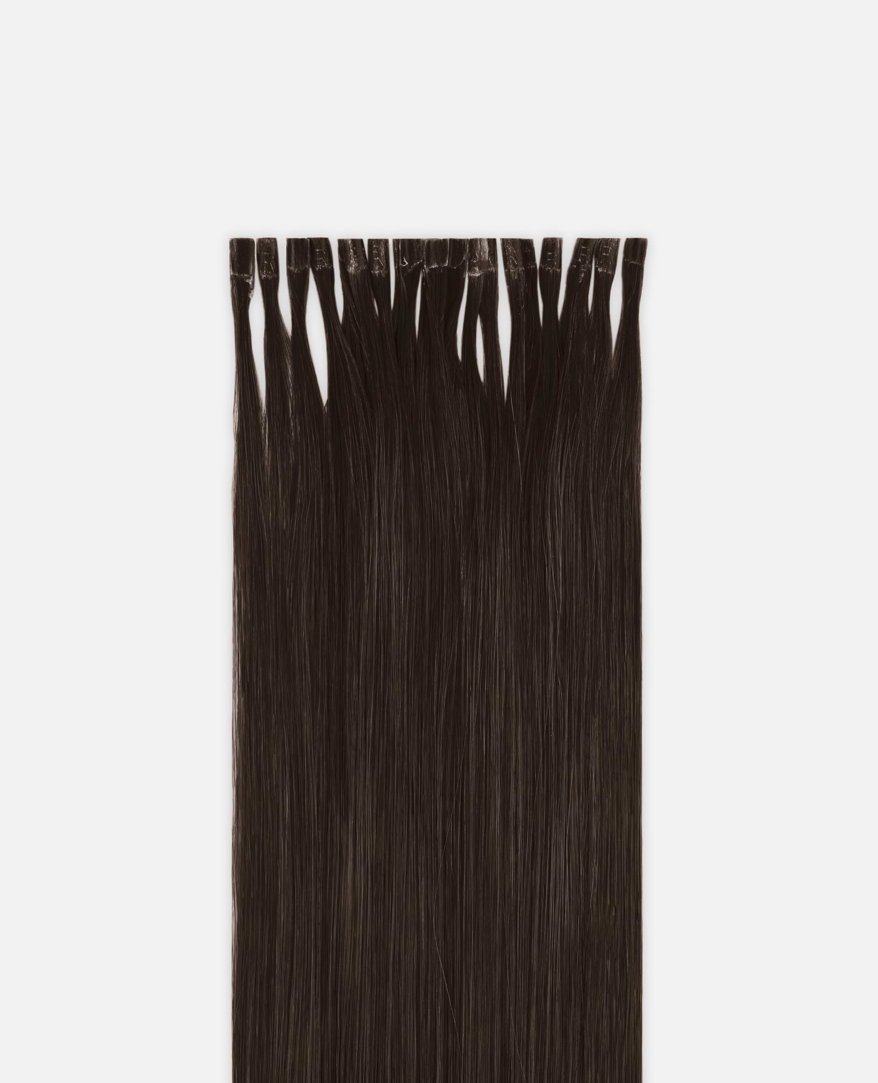 Premium Keratin Extensions 40 cm - Straight - U-tip - 20 Pieces - Chocolate Brown - Rapunzel of Sweden - Image 2