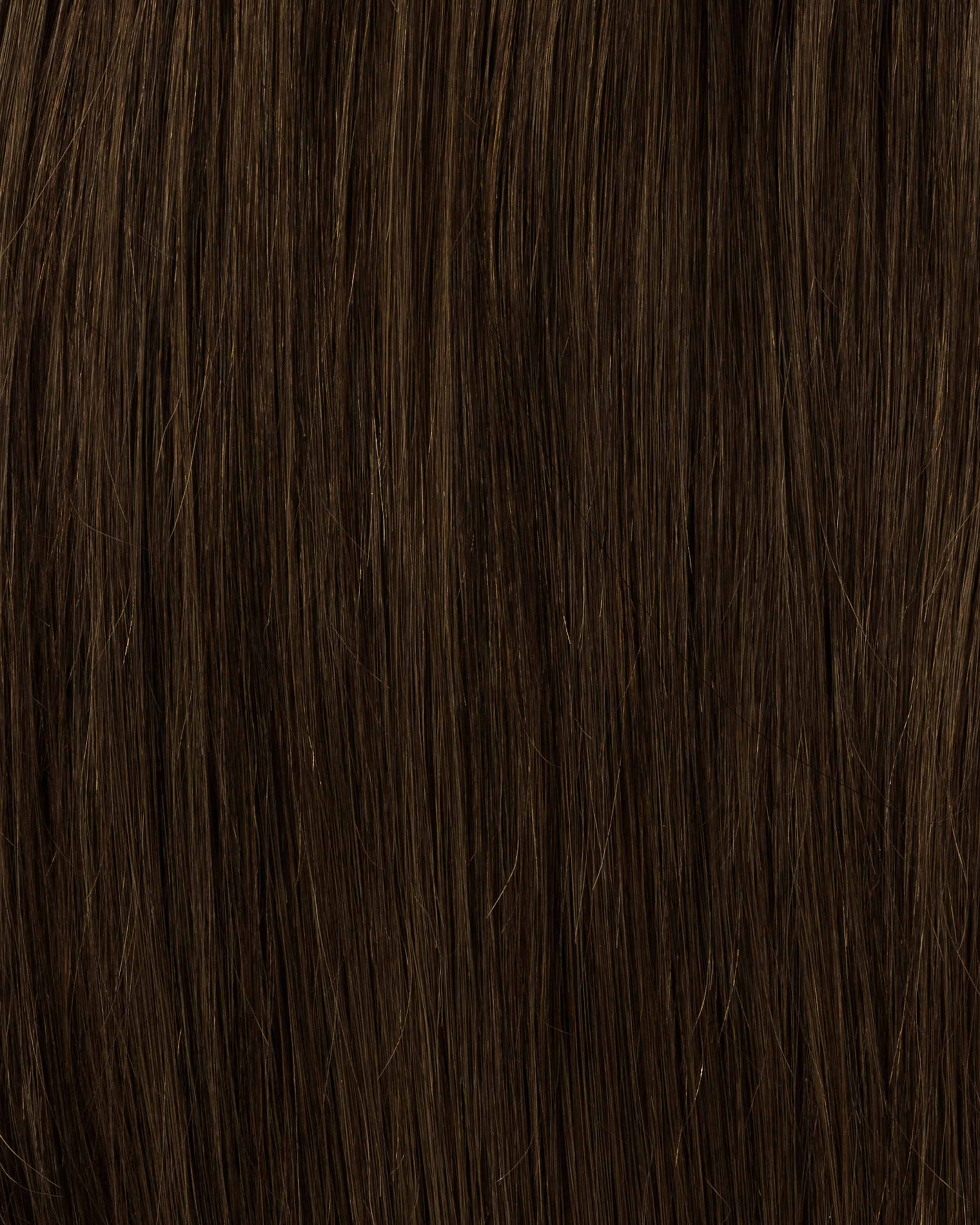 Premium Keratin Extensions 40 cm - Straight - U-tip - 20 Pieces - Coffee Brown - Rapunzel of Sweden - Image 3