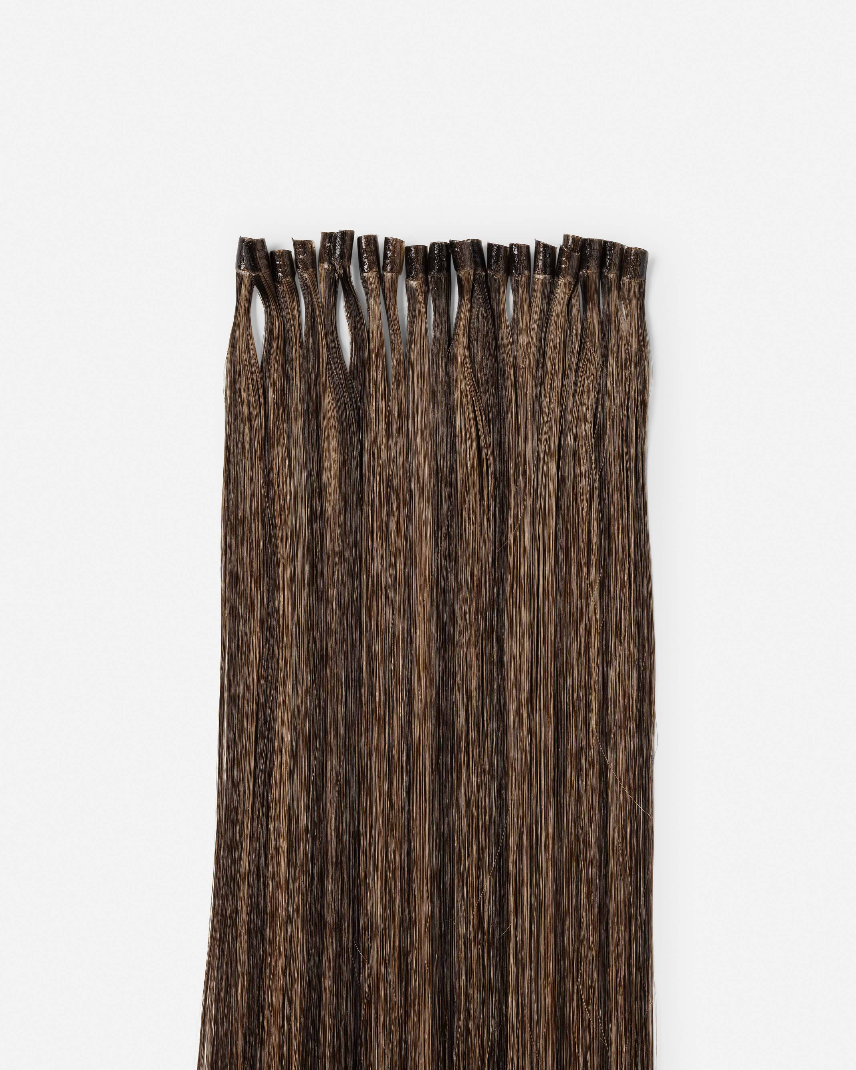 Premium Keratin Extensions 40 cm - Straight - U-tip - 20 Pieces - Chocolate Mix - Rapunzel of Sweden - Image 2