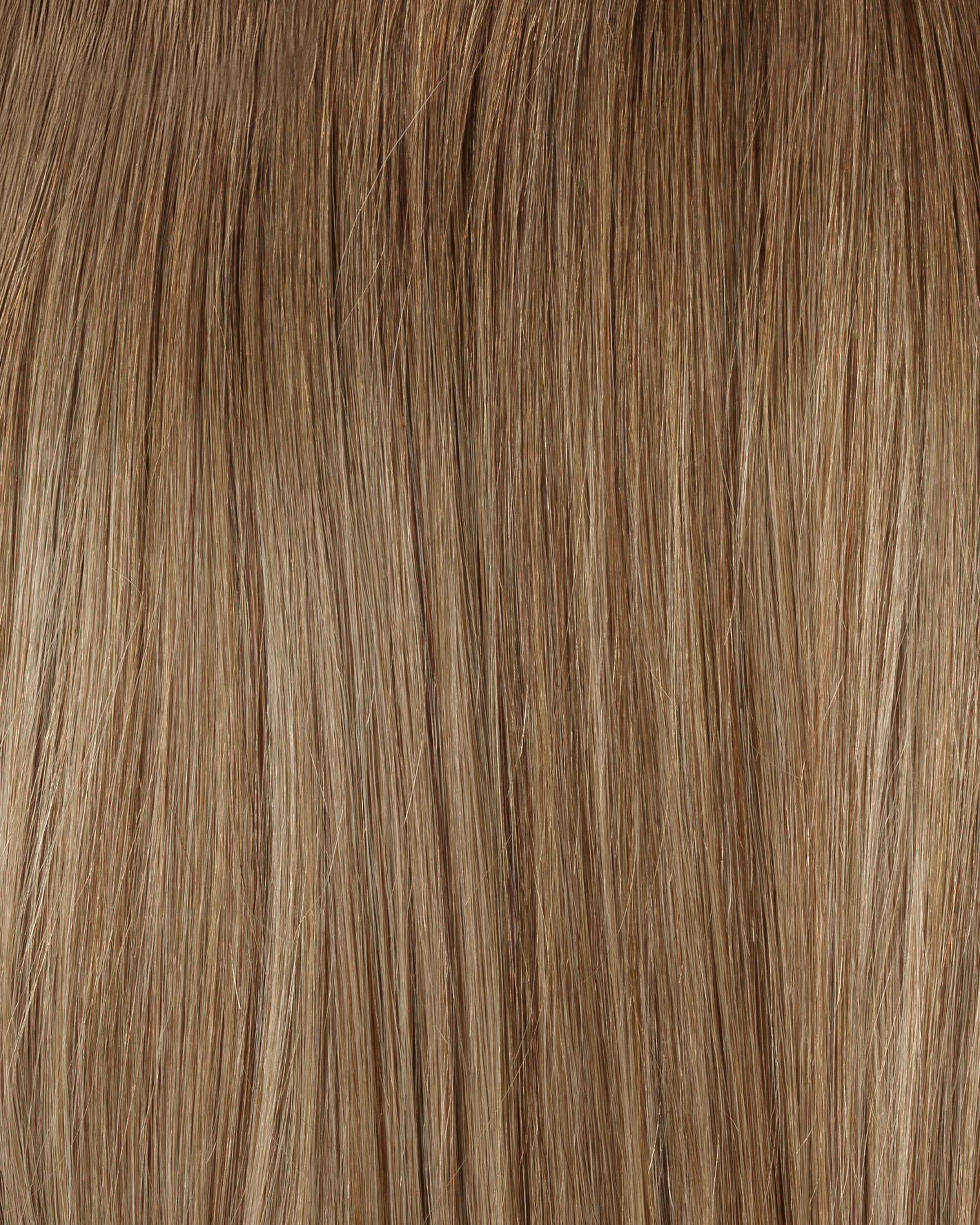 Premium Keratin Extensions 50 cm - Straight - U-tip - 20 Pieces - Brownish Blonde Balayage - Rapunzel of Sweden - Image 5