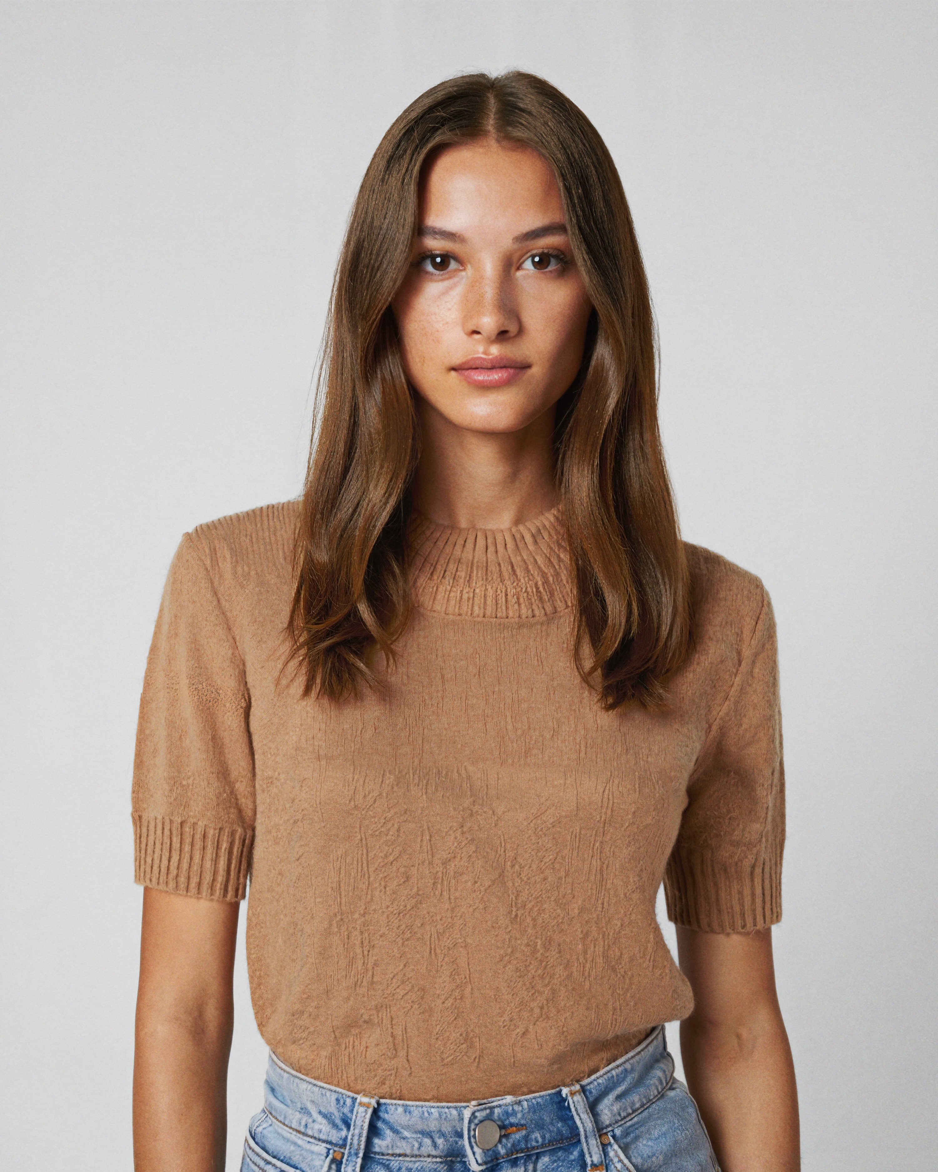 Premium Keratin Extensions 50 cm - Straight - U-tip - 20 Pieces - Brown - Rapunzel of Sweden - Image 3