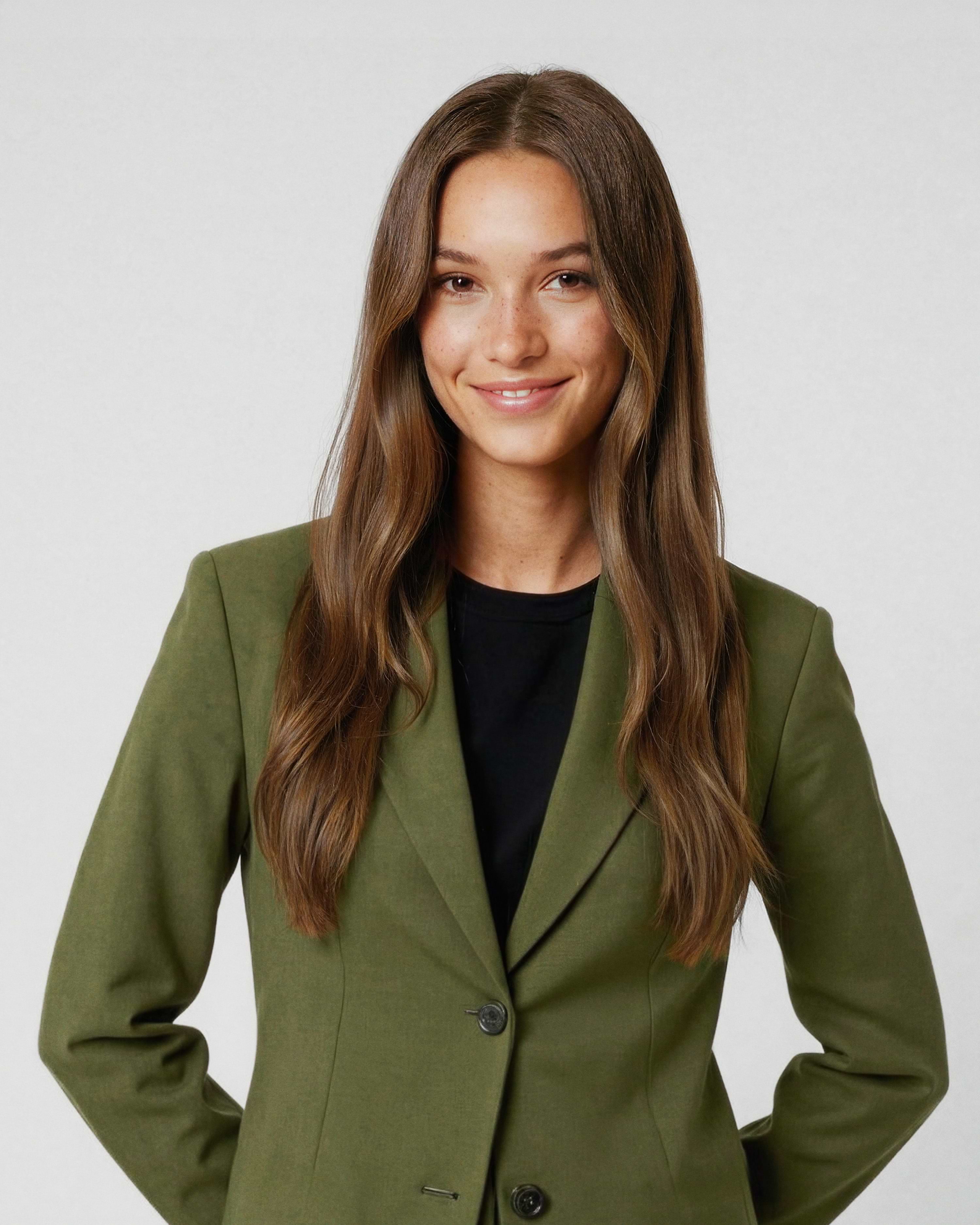 Halo Hairband 50 cm - Straight - Invisible Halo Hairband Clip-ins - Light Volume - Brown - Rapunzel of Sweden - Image 2