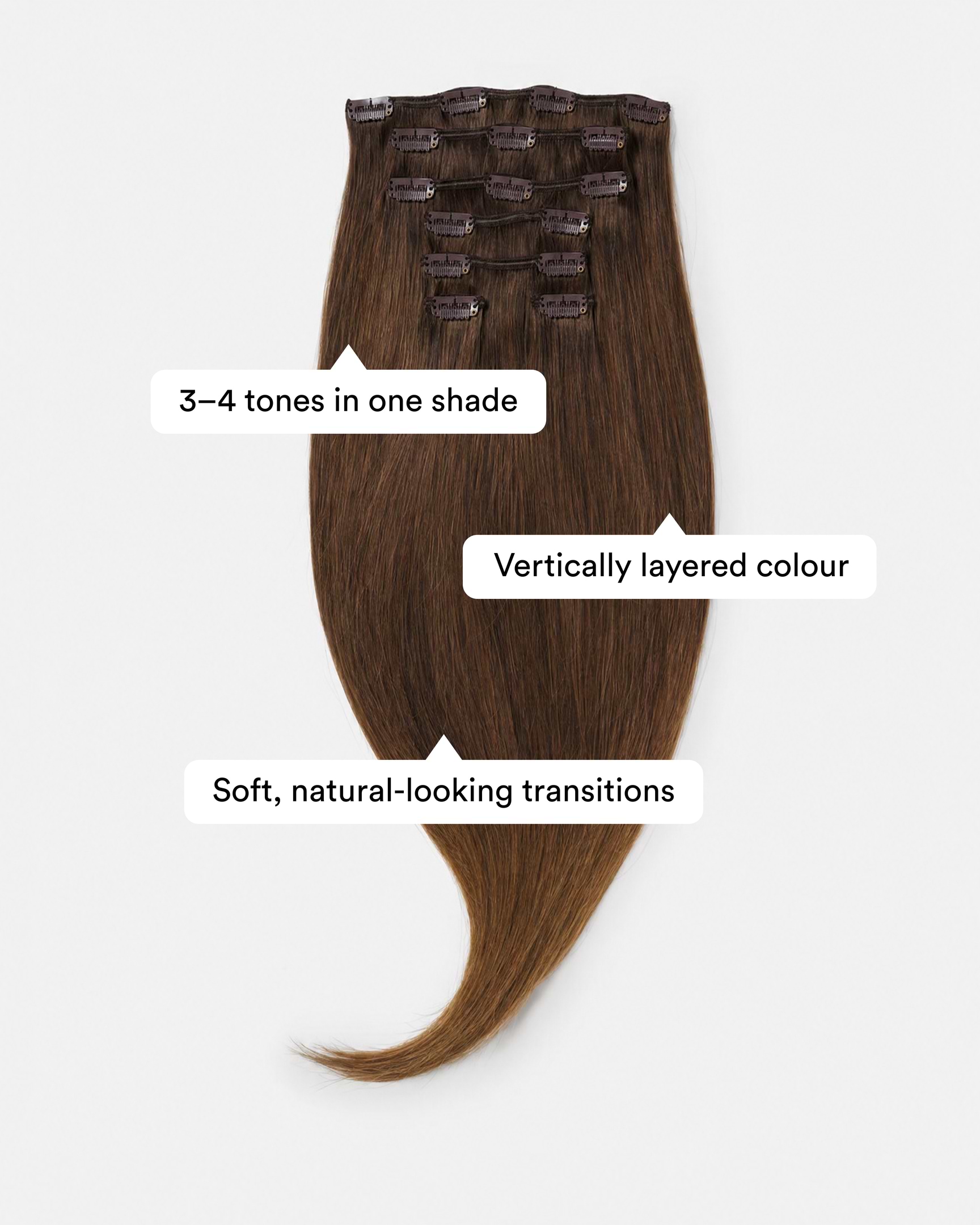 Classic Clip-ins 40 cm
