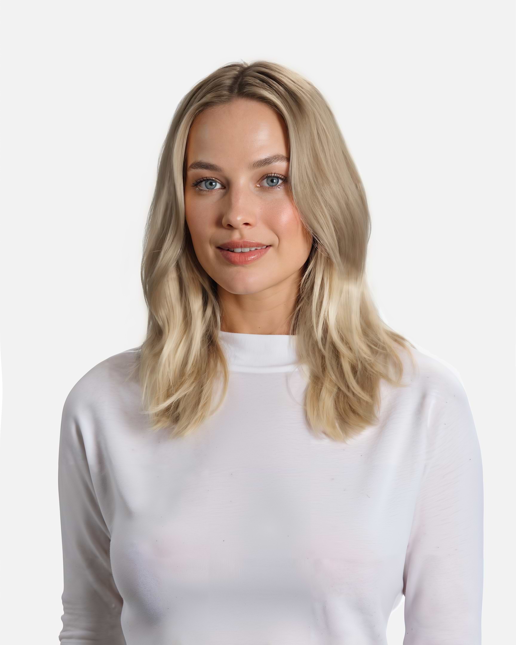 Classic Clip-ins 50 cm - Straight - Classic Clip-ins - Medium Volume - 7 Pieces - Sandy Blonde Balayage - Rapunzel of Sweden - Image 3