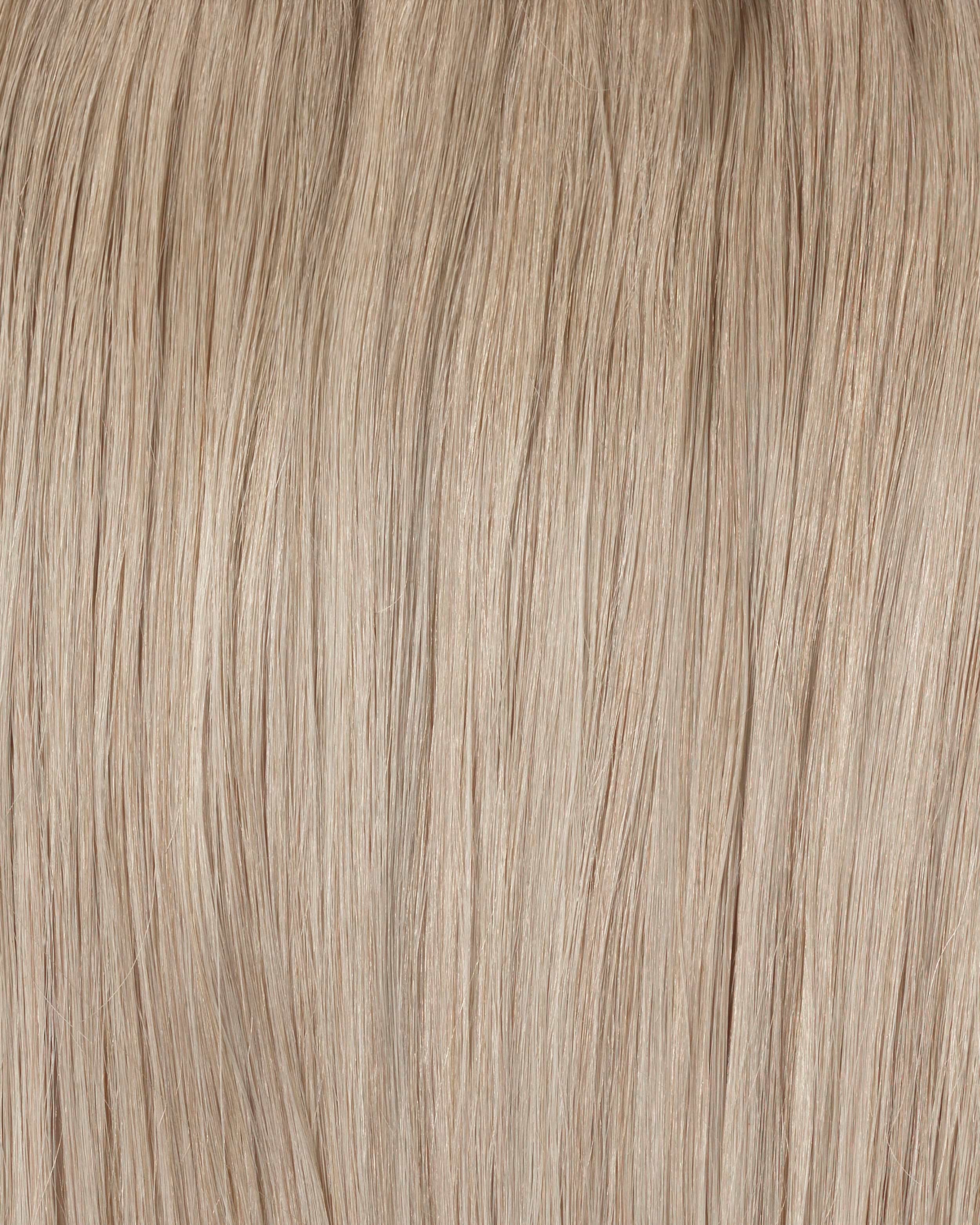 Classic Clip-ins 50 cm - Straight - Classic Clip-ins - Medium Volume - 7 Pieces - Sandy Blonde Balayage - Rapunzel of Sweden - Image 5